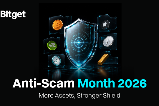 Bitget Launches Anti-Scam Month as Multi Asset Fraud Loss Hits $442 B
