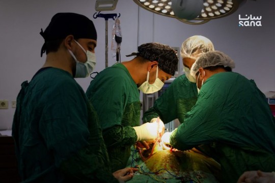 Syrian doctors in Germany perform spinal surgeries at Idlib University Hospital-Syria