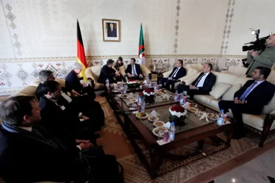 The German Vice-Chancellor and Federal Minister for the Economy and Climate on an official visit to Algeria-Algeria