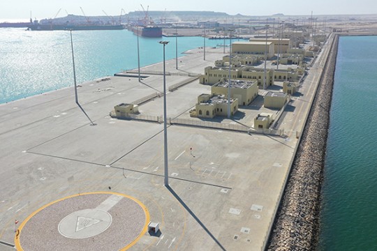 Protection dams, government jetty inaugurated at Port of Duqm