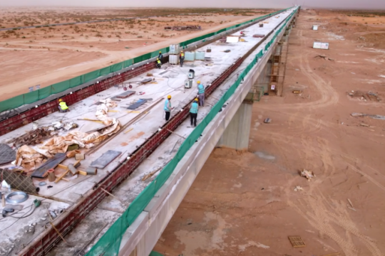Africa's largest viaduct to be completed soon