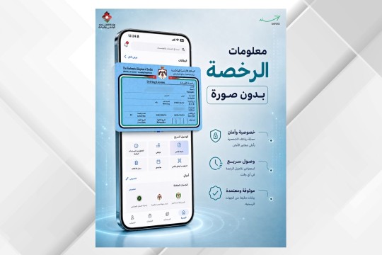 Sanad App Removes Personal Photo from Digital Driving Licenses-Jordan