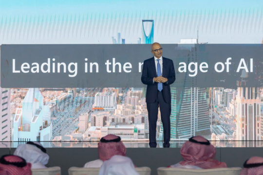Microsoft CEO says Saudi Arabia using AI in unique ways to accelerate productivity -Saudi Arabia