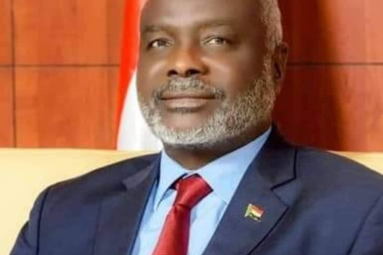 dr. Jibril Ibrahim arrives in Brussels, Belgium-Sudan