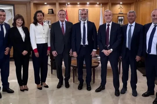 Rasamny Discusses IMEC Project with French Envoy, Meets MP Hajj Hassan-Lebanon