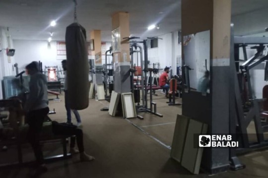 Decline in the sport of bodybuilding with the closure of its gyms in Daraa-Syria