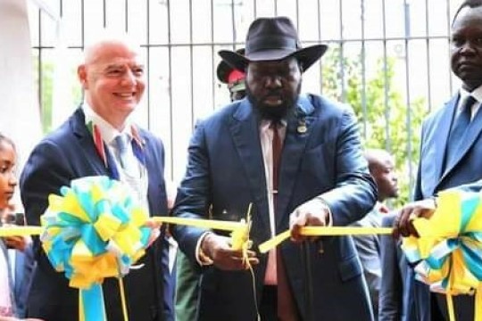 Kiir inaugurates Juba National Stadium