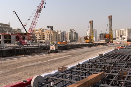 RTA: Dubai Metro Blue Line reaches 10% completion milestone