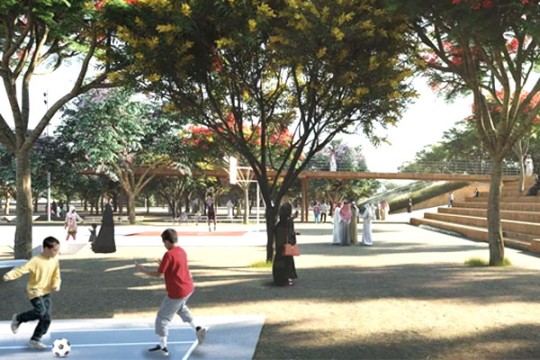 Work starts on three city parks as part of Green Riyadh programme