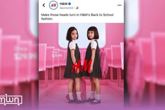 H&M Under Scrutiny for Sexualizing Underage Girls in ‘Back to School’ Ad