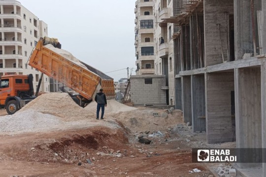 Construction material prices rise by 20% in northern Syria-Syria