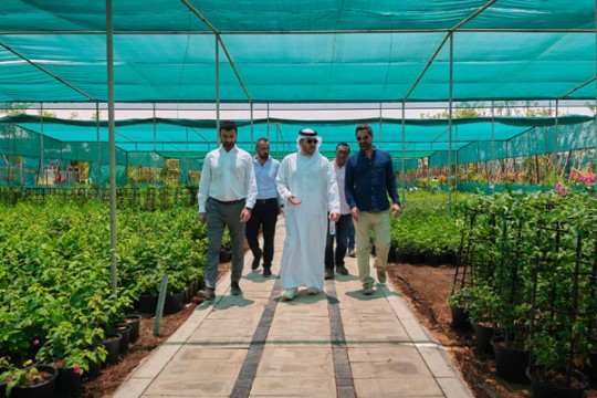 Gulf Contracting & Landscaping unveils mega UAE plant nursery