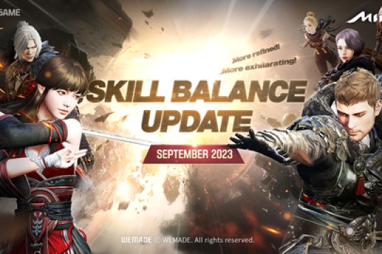 Wemade Applies Extensive Skill Balance Update for MIR4