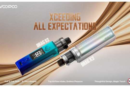 VOOPOO DRAG X2 and DRAG S2 with PnP X Platform have Arrived in the MENA