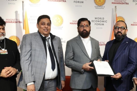 Aria Holding and the Government of Maharashtra Sign MoU for INR 2,000 crore at the World Economic Forum 2024 in Davos