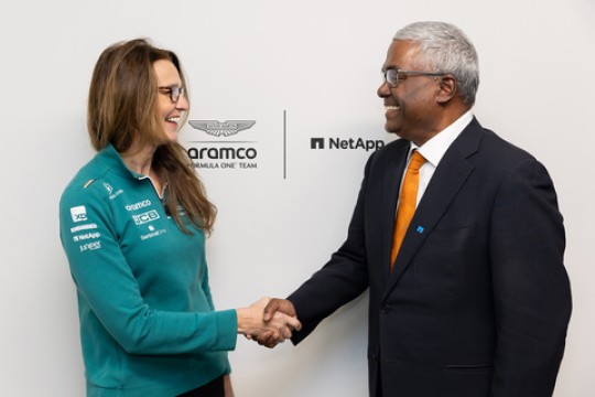 Aston Martin Aramco Formula One® Team and NetApp Renew Partnership