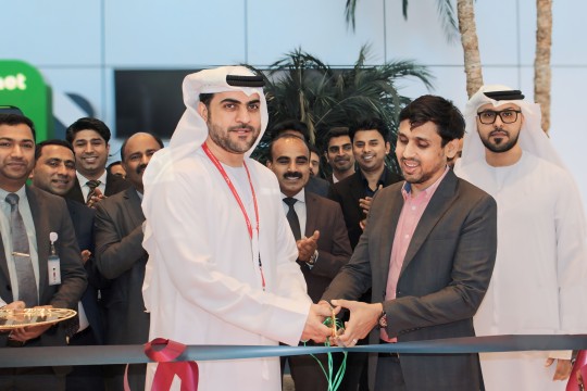 شركة جي سي سي للصرافة تفتتح فرعاً جديداً في مطار الفجيرة الدولي