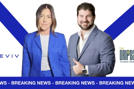 Wellness Market Leaders Join Forces: The DRIPBaR Powered by REVIV