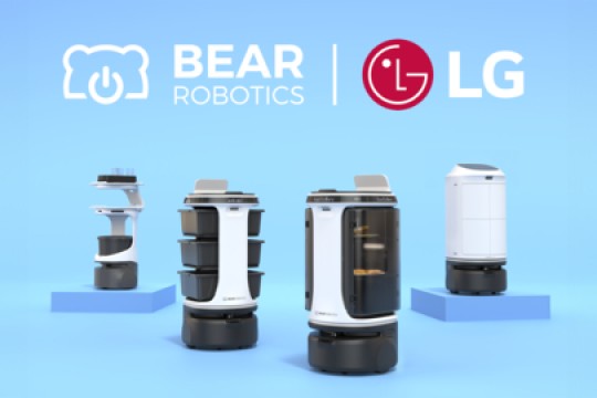 حصلت شركة Bear Robotics على تمويل بقيمة 60 مليون دولار أمريكي من السلسلة C من شركة LG Electronics العملاقة للتكنولوجيا