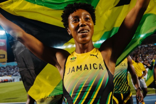 PUMA Reveals Jamaican Olympic Kit in Spectacular Showcase of Speed at Prestigious ISSA Boys & Girls Championships