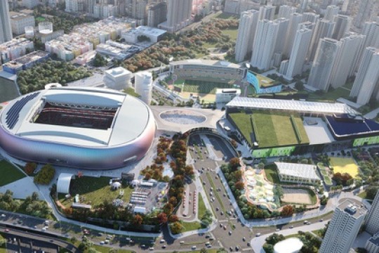 شركة Kai Tak Sports Park Limited وشركة ASM Global تبدآن العد التنازلي للكشف عن أكبر مشروع تطوير رياضي في العالم في التاريخ