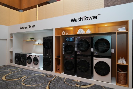 إل جي تجلب ثنائي WASHTOWER المبتكر إلى المنازل في جميع أنحاء المنطقة بعد الكشف عنه في العديد من المعارض التقنية