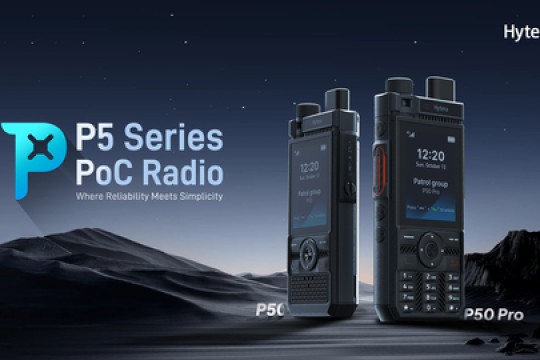 Hytera to Revolutionize Mobile Workforce Communication by Launching P5 Series PoC Radio