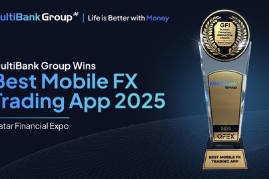 MultiBank Group Wins ‘Best Mobile FX Trading App’ at Qatar Financial Expo 2025