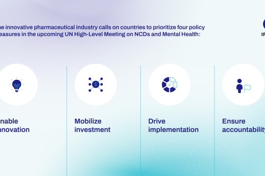 صناعة الدواء تدعو إلى اتخاذ إجراءات جماعية لمعالجة العبء العالمي المتزايد للأمراض المزمنة