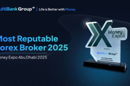 MultiBank Group Recognized as the ‘Most Reputable Forex Broker 2025’ at Money Expo Abu Dhabi 2025