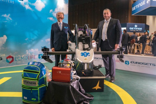 تقنيات إنقاذ الحياة في EuroELSO لعام 2025: Eurosets تقدِّم جهازَي Landing Breathe وXtreme Rescue.