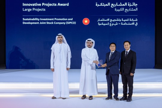 Vietnam’s SIPCO wins global award in Dubai for large-scale clean water innovation