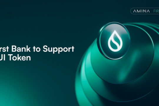 AMINA Bank Becomes First Bank Globally to Support SUI Trading and Custody as it Enters Wider Public Markets