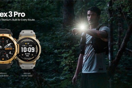 Amazfit T-Rex 3 Pro Smartwatch Launches Featuring a Rugged Titanium Design and Integrated Flashlight