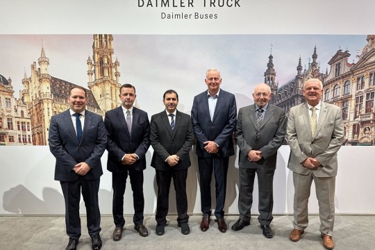 Karwa Motors and Daimler Truck Middle East Africa Sign Strategic Partnership at Busworld Europe 2025