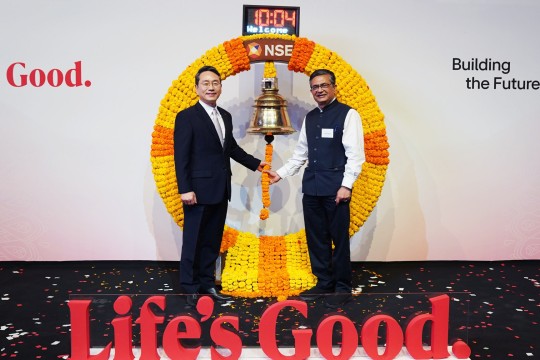 LG Electronics India Lists on NSE