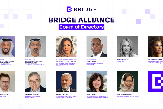 World leaders and industry icons unite under BRIDGE Alliance to empower the future of media, entertainment and content