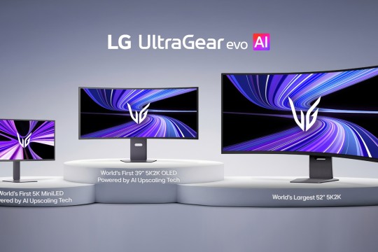إل جي تكشف عن مجموعة شاشات UltraGear Evo التي توفر تجربة محسنة للألعاب بدقة 5K مع أول تقنية ترقية بالذكاء الاصطناعي في العالم