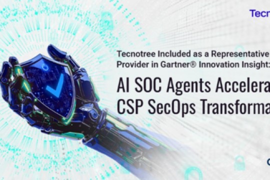 Tecnotree Included as a Representative Provider in Gartner® Innovation Insight: AI SOC Agents Accelerate CSP SecOps Transformation
