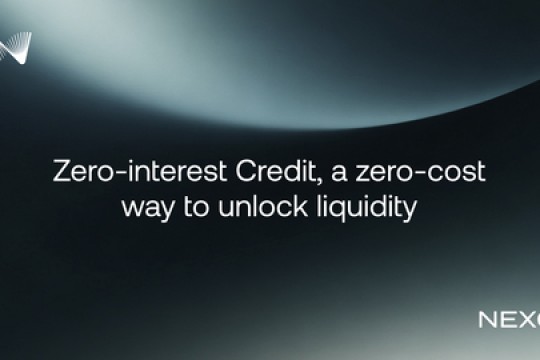 Nexo Unveils Zero-interest Credit with 0% APR and No Fees