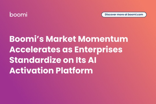 تسارع زخم Boomi في السوق مع اعتماد الشركات لمنصتها لتفعيل الذكاء الاصطناعي كمعيار أساسي