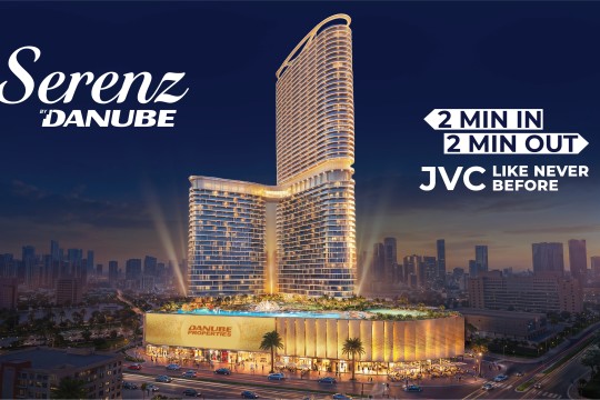 Danube Properties Launches ‘Serenz by Danube’ in JVC With A Convenient 2-Minutes-In, 2-Minutes-Out Access