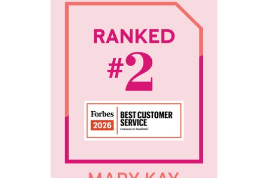 التميُّز بلا منافس في عالم الأعمال: Mary Kay تحصد المرتبة الثانية عالميًا في قائمة Forbes لأفضل خدمات العملاء لعام 2026