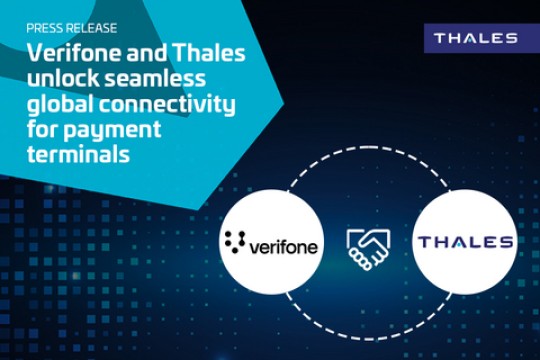 Verifone and Thales Unlock Seamless Global Connectivity for Payment Terminals