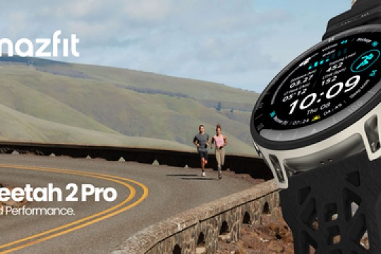 شركة Amazfit تميط اللثام عن Cheetah 2 Pro، ساعة الجري عالية الأداء المصممة للإعداد لسباقات الماراثون