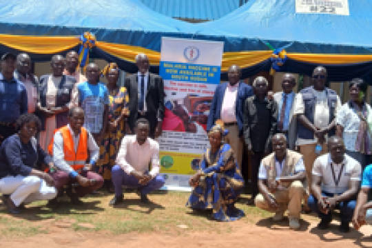 Western Equatoria, health partners launch first malaria vaccine for children