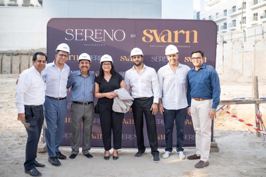Svarn breaks ground on its 91-unit residential project at JVC