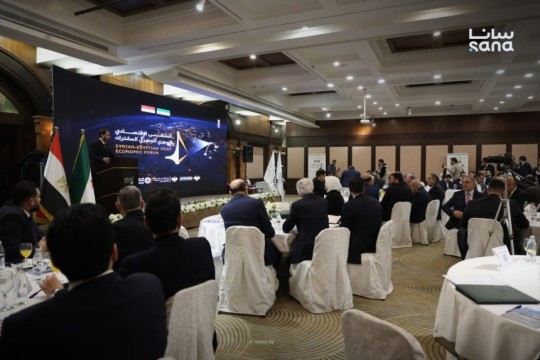 Syria, Egypt seek closer economic ties at new forum in Damascus