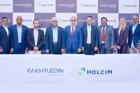 Fakhruddin, Holcim in deal to boost sustainable construction in UAE