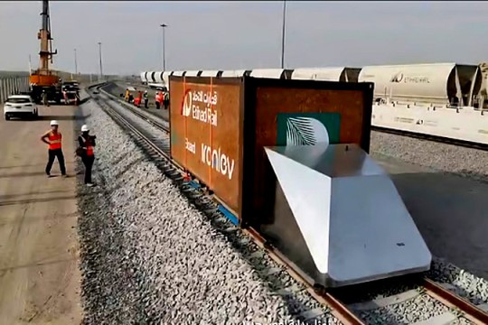 Etihad Rail, IronLev team up for region's first magnetic levitation trial